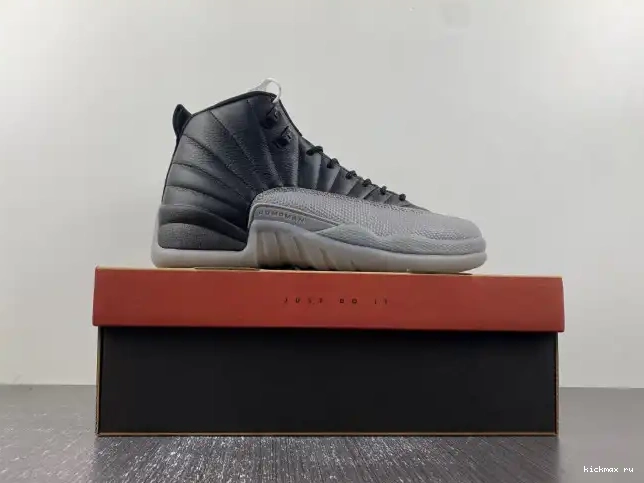 Cheap MAX Black Air Jordan Wolf 12 CT8013-019 Grey 0423